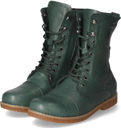 Andrea Conti 0348760 Wanderschuhe Gr. 40 - Damen Echtleder Wanderschuhe in grün, perfekt für Outdoor-Aktivitäten und bietet optimalen Komfort und Halt.