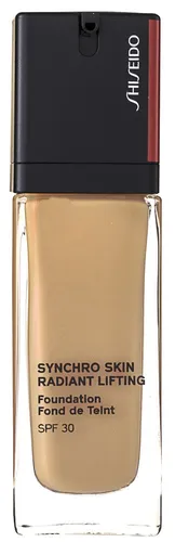 Shiseido Radiant Lifting Foundation SPF 30 - 30 ml / 230 Alder - Make-up für alle Hauttypen mit mittlerer bis hoher Deckkraft, bietet einen strahlenden Glow und intensive Feuchtigkeit dank antioxidativem Thymian-Extrakt. Mit Lichtschutzfaktor 30.