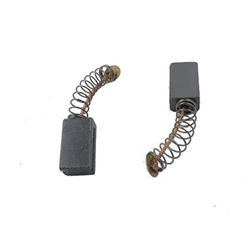 MATRIX Ersatzteil 2 Kohlebürsten Motorkohlen für Elektro Oberfräse R 1050-12