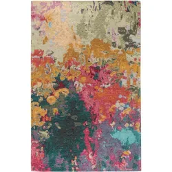 benuta Pop Flachgewebeteppich - Mehrfarbig, 75x165 cm - Teppiche & Böden, wasserabweisend und Oeko-Tex® Standard 100, ideal für stark belaufene Räume mit vielfältigen Designs und einfacher Reinigung.