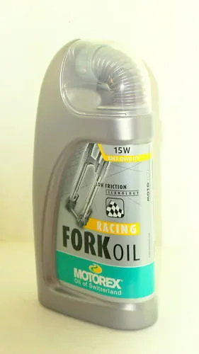 MOTOREX Racing Fork Oil 15W - Gabelöl 1 Liter - Sonstige, hochwertiges Gabelöl für optimale Dämpfung und Fahrkomfort bei Motorrädern.