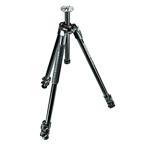 Manfrotto MT290XTA3 - 290 Xtra Alu-Stativ schwarz mit 3 Segmenten, extrem stabil und inklusive praktischer Schultertasche für flexibles Fotografieren