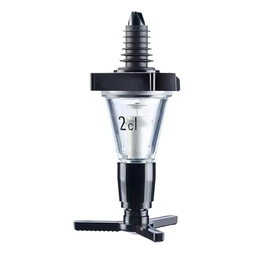 Westmark Dosiergerät, Maß-/Fülleinheit: 2 cl, Kunststoff, Standard, Schwarz/Transparent, 92202260