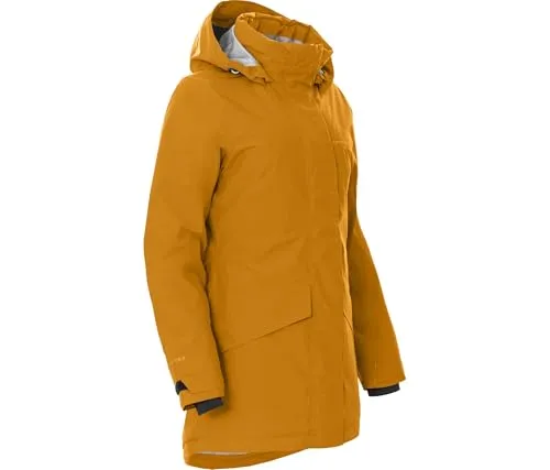 Bergson Winterjacke TUUSULA Damen Parka - Warm Wattiert, 20.000 mm Wassersäule - Hochwertiger Damen Winterparka mit 20.000 mm Wassersäule, ideal für kalte Tage. PFC-frei und aus 100% Polyester, bietet er optimalen Schutz vor Nässe und Kälte.