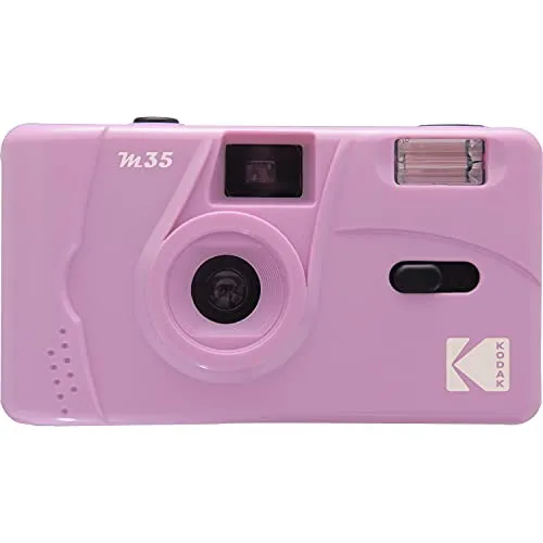 Kodak M35 Kamera purple - Analoge Retro-Kleinbildkamera in schickem Lila, perfekt für kreative Fotografie und unvergessliche Momente.
