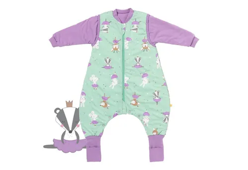 schlummersack Baby Schlafsack mit Füßen 2.5 Tog 50 cm Ballerina - Ideal für Babys von 50-60 cm: Der Schlafsack mit Füßen bietet Komfort und Bewegungsfreiheit. Mit umklappbaren Bündchen und Anti-Rutsch-System für sichere Schritte. Praktische Druckknöpfe für schnellen Windelwechsel. Aus 100% Baumwolle in geprüfter Qualität.