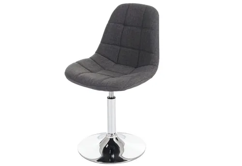 PROREGAL® Esszimmerstuhl Esszimmerstuhl drehbar, Material, Farbe (1 St), bequemer um 360° drehbarer Schalensitz