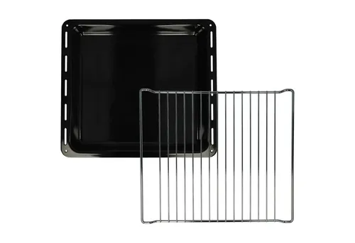 vhbwx Backblech & Gitterrost Set für Electrolux - Praktisches 2-teiliges Set bestehend aus einem hochwertigen Backblech und einem Gitterrost. Ideal für die Zubereitung von Gebäck und anderen Speisen. Langlebig und hitzebeständig für Ihren Backofen.