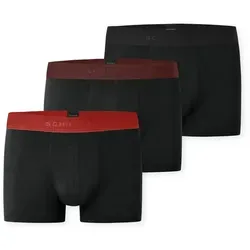 SCHIESSER Herren Boxershorts 3er Pack in rot von Schiesser