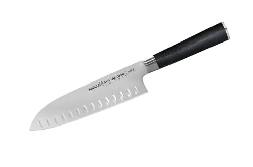 Samura MO-V Santoku Messer 7,0 Kullenschliff, 18 cm Klinge