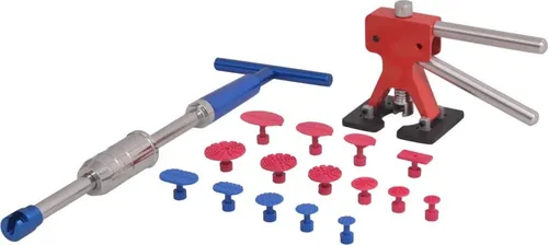 vidaXL 50-tlg. Ausbeulwerkzeug-Set Edelstahl - Sonstige Handwerkzeuge, ideal zur lackschadenfreien Dellenreparatur an Fahrzeugen mit umfangreichem Zubehör für professionelle Ergebnisse.