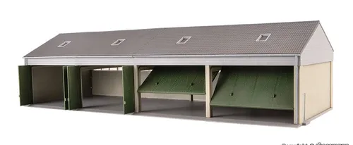 Kibri H0 18906 Bundeswehr Fahrzeughalle von Kibri