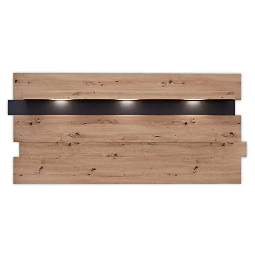 Innostyle Wandboard Memphis 202 cm - Stylisches Wandboard in der Serie Memphis, ideal für platzsparende Aufbewahrung mit einer Breite von 202 cm und einfacher Montage.