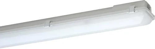 Schuch 16312L22G2 LED-Feuchtraum-Wannenleuchte 17W - Lampen: Hochleistungs-LED-Wannenleuchte mit 2390 lm, IP65 Schutz für feuchte Umgebungen, langlebig mit über 100.000 h Lebensdauer und ideal für industrielle Anwendungen.