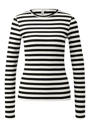 QS Damen 2170671 Langarm T-Shirt XL - Elegantes Langarm T-Shirt für Damen, ideal für jede Gelegenheit und bequem zu tragen.