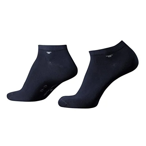 Tom Tailor Unisex - Erwachsene Sneakersocke 4 er Pack 9415 unisex sneaker 4 pack, Gr. 43-46, Blau (dark navy - 545)