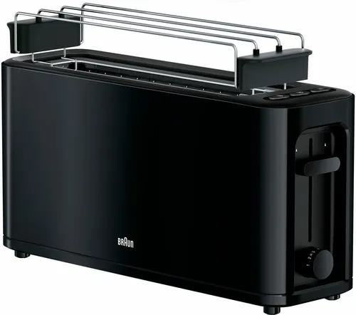 Braun PureEase HT3110 - Hochwertiger Toaster für perfekte, gleichmäßige Röstung, ideal für Frühstücksgenuss