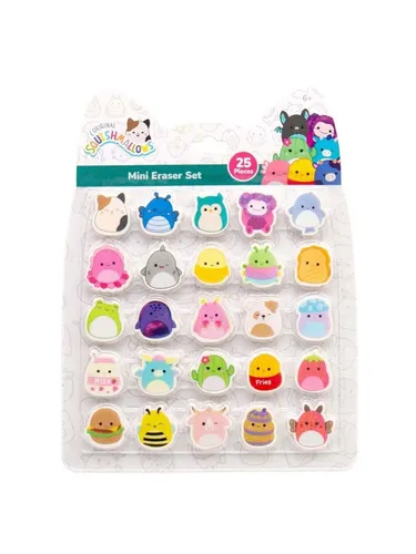 Squishmallows Eraser Set 25 Pcs