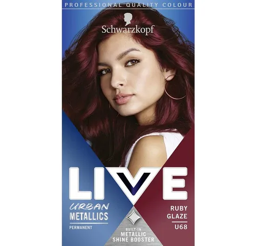 Schwarzkopf Haarfarbe Live Ultra Brights Urban Metallics U68 Ruby Glaze