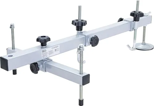 BGS technic Motortraverse/Getriebestütze 690 - 1050 mm - Autoteile - Stabile Motortraverse mit einstellbaren Stützfüßen für sicheres Arbeiten bei Motor- und Getriebemontagen, ideal für verschiedene Fahrzeugtypen.