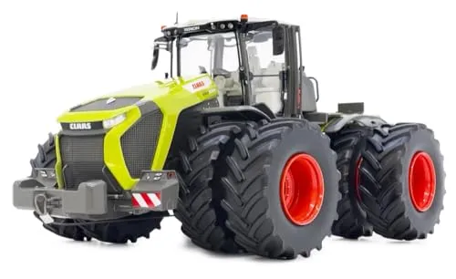 MarGe Models Claas Xerion 12.590 Trac mit Zwillingsbereifung - Modell 1:32 - Miniatur Motorfahrzeug-Modelle, detailreiches Sammlermodell aus Die-Cast, ideal für Liebhaber und Sammler