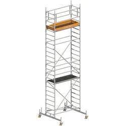 Layher Rollgerüst Uni Leicht Standard-Aufbau 7,26m AH von Layher