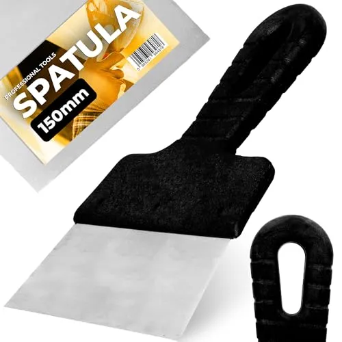 Spachtel 150 mm Malerspachtel Flächenspachtel Fassadenrakel Flächenrakel Fassadenspachtel Mauer Wand Stuckateur Gipser Stoßspachtel Mauerspachtel Spachtelmesser Dekorspachtel