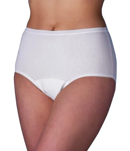 MEDISET made by modellia Inkontinenzslip für Damen bei leichter bis mittlerer Inkontinenz zur Fixierung von Inkontinenz- Einwegvorlagen, Gr. 50/52