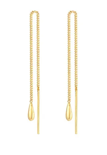 Elli Ohrringe Damen Ohrhänger Tropfen Anhänger in 925 Sterling Silber - Ohrringe für Damen aus hochwertigem 925 Sterling Silber, stilvolles Design und handgefertigt in Bali, ideal als Geschenk für besondere Anlässe.