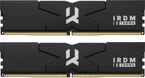 GOODRAM 64GB (2x32GB) 6000MHz CL30 IRDM BLACK V SILVER - RAM für extreme Leistung: Mit 6000 MHz und CL30 für flüssiges Gaming und effizientes Multitasking. Profitiere von 50% mehr Bandbreite und 30% weniger Energieverbrauch – ideal für anspruchsvolle Anwendungen!