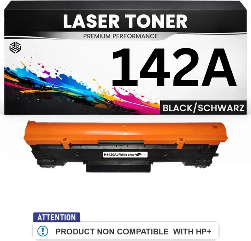 Toner kompatibel für HP W1420A(142A);NON COMPATIBLE WITH HP+ LaserJet MFP M139w/M140w/M110w in Schwarz