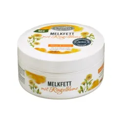 HEINRICH HAGNER GmbH & Co Original Hagners Melkfett mit Ringelblume, Hautschutzfett für normale und trockene Haut, 250 ml - Dose 0912