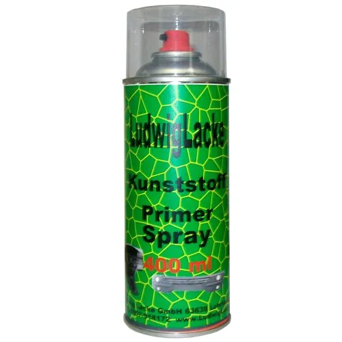 LudwigLacke 1 x 400 ml Kunststoffprimer Spray Haftvermittler für Kunstoffe am Auto