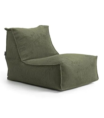 Produktbild mokebo Sitzsack 'Der Gelassene' aus Cord – Bequemer Bean Bag für drinnen und draußen
