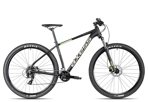 Axess Brash Mountainbike | 16-Gang Hardtail mit hydraulischen Scheibenbremsen - Fahrrad - Ideal für sportliche Fahrten im Gelände mit komfortabler Rahmengeometrie und vielseitigen Montagemöglichkeiten für Alltagstauglichkeit.