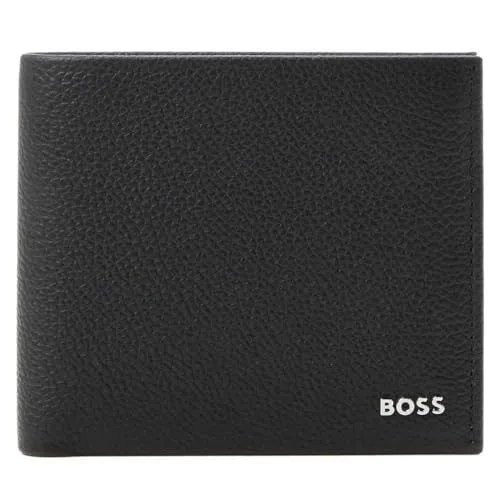 BOSS Highway_8 cc Herren Wallet, Schwarz in schwarz von BOSS