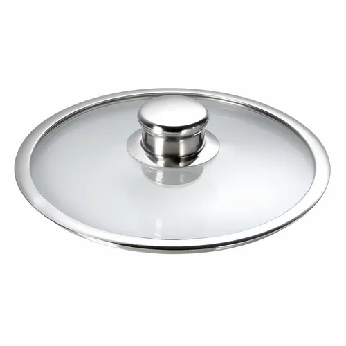 Schulte-Ufer Delicado Deckel für Pfanne 28 cm - Hochwertiger Pfannendeckel aus Güteglas, ideal für die Schulte-Ufer Delicado Pfanne, sorgt für gleichmäßiges Garen und Energieeinsparung.