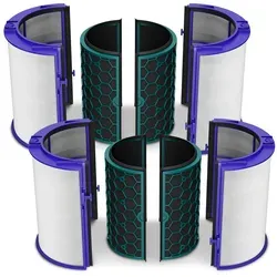 Filterset 2 Stk für Dyson 969048-02 Luftfilter für Pure Hot+Cool - Hochwertige Ersatzfilter für effiziente Luftreinigung. Ideal für den Einsatz im Pure Hot+Cool Luftreiniger, sorgt für frische Luft in Ihrem Zuhause.