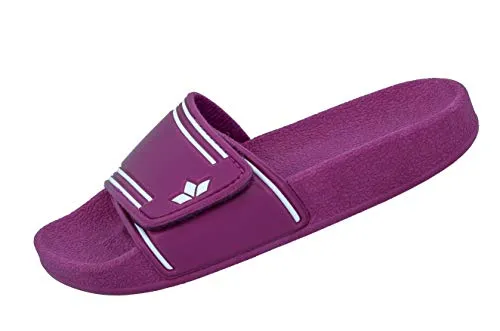 Lico Unisex Kinder Coast V Badeschuhe, Pink Weiß, 32 EU