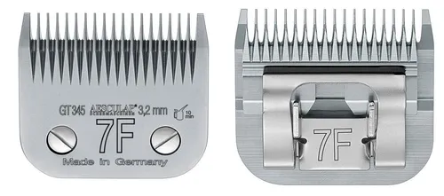 AESCULAP - MOSER - WAHL - OSTER - ANDIS - HEINIGER Scherkopf Size 7F, 3,2 mm - Scherkopf für Scheren & Schermaschinen, ideal für präzise Schnitte und gleichmäßige Ergebnisse bei jedem Einsatz.