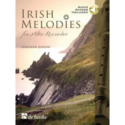 Irish Melodies for Alto Recorder. Book/Audio-Online