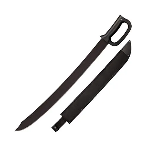 Cutlass Säbel mit Karbonstahl Klinge - Taschenmesser mit 1055er Karbonstahl Klinge, ideal für Nahkampf und vielseitig einsetzbar. Robuste Scheide und stahlverstärkter Handschutzbügel für maximale Sicherheit.