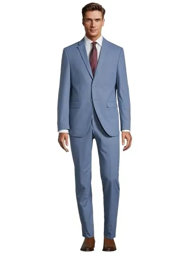 Steffen Klein Designer Anzug Slim Fit - Eleganter zweiteiliger Business-Anzug von Steffen Klein im Slim Fit. Der Viskose-Polyester-Mix sorgt für hohen Tragekomfort. Perfekt für geschäftliche Anlässe oder festliche Events, vielseitig kombinierbar.