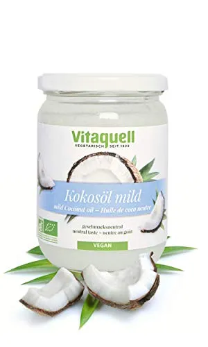 Vitaquell Kokosöl Bio, mild, 430 ml