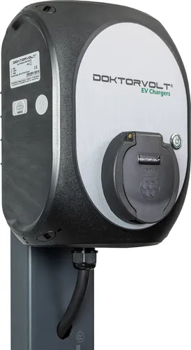 DOKTORVOLT WALLBOX 11 kW / 22 kW Typ 2 Standsäule