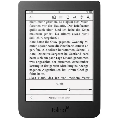 Produktbild tolino page 2: E-Book-Reader mit Longshine Technologie
