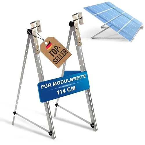 ST-0006S Balkonhalter PV-Modul für Handlauf eckig bis 50mm 45° Winkel - Befestigungsmittel für PV-Module, stabile Aluminiumkonstruktion, passend für Handläufe bis 50mm – ideal für sichere Montage auf Balkonen.
