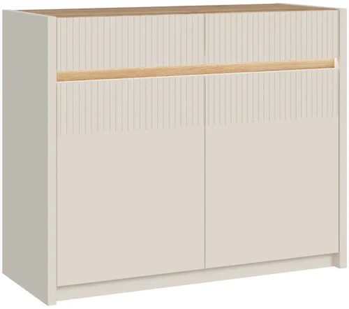 Forte OAK SQUERE Sideboard 100 105