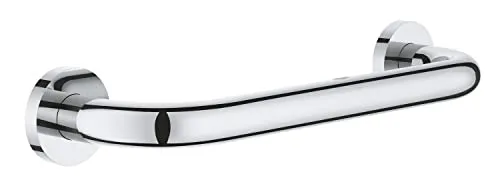 GROHE Start Wannengriff, 295 mm, chrom (41189000) - Halter für Badezimmer, mit Quickfix-Montagesystem für einfache Installation und stilvolles Design für mehr Sicherheit und Stabilität.