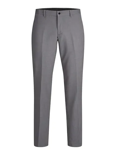 JACK & JONES Herren jprfranco Trouser nos Anzughose, Light Grey Melange, 48 EU - Elegante Anzughose für Herren, ideal für formelle Anlässe und Business-Meetings, bietet optimalen Tragekomfort und stilvolles Design.